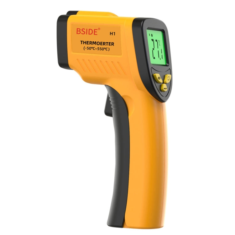 Termometro a infrarossi portatile senza contatto BSIDE H1 da 550 gradi Celsius, H1 Termometro a infrarossi portatile senza contatto BSIDE H1 da 550 gradi Celsius, H1